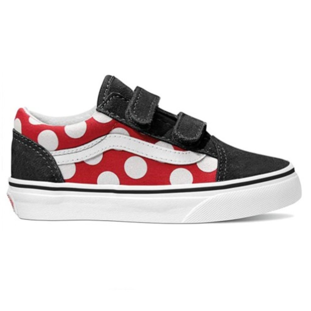 Vans Toddler Old Skool Minnie polka dot size 1.5k - Picture 2 of 11